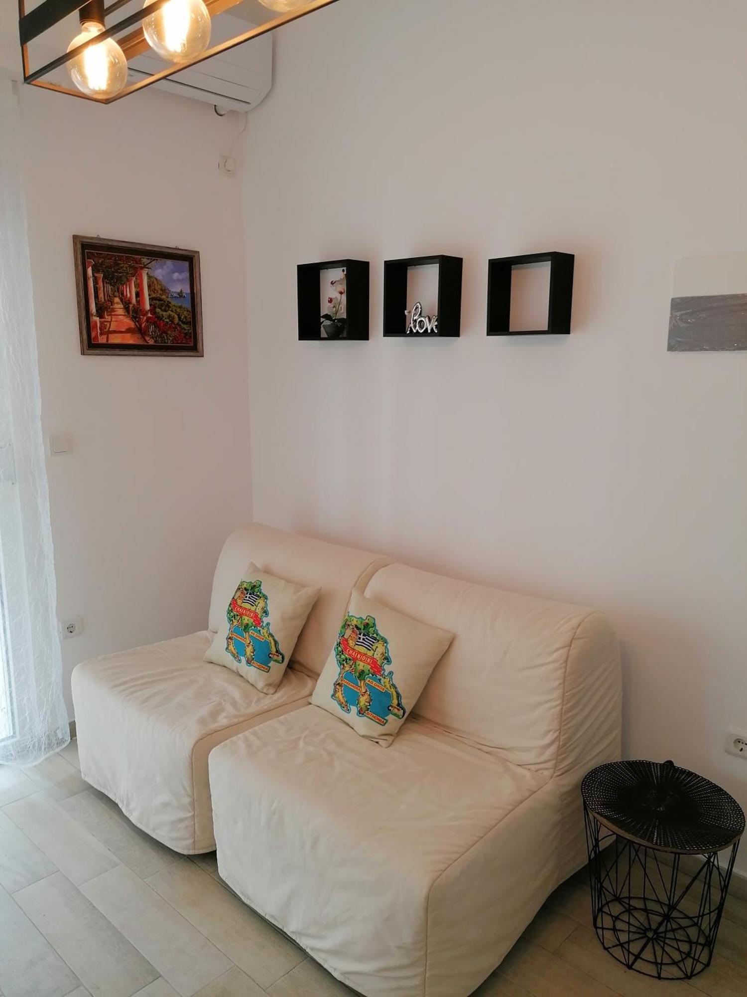 Crystal Blue Apartments Nea Kallikrateia Δωμάτιο φωτογραφία